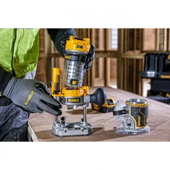  Вертикальный фрезер аккумуляторный DEWALT DCW604NT, 18 В, 25500 об/мин, 55 мм, без АКБ и ЗУ, в кейсе TSTAK (DCW604NT-XJ)