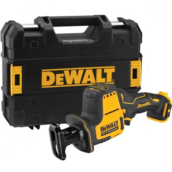 Сабельная пила аккумуляторная DEWALT DCS312NT, 12 В, 2800 ход/мин, 16 мм, без АКБ и ЗУ, в кейсе TSTAK 