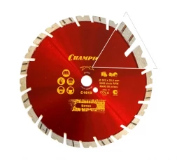 Диск алмазный универсальный CHAMPION C1619 ST Fast Gripper, 300х25,4х14 мм