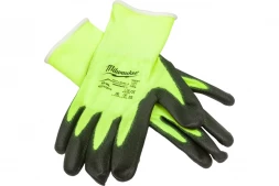 Сигнальные перчатки Milwaukee с уровнем сопротивления порезам 1, размер XL/10 