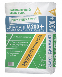 Смесь универсальная М200+ Каменный цветок &amp;quot;ДИАМАНТ&amp;quot;, 50 кг
