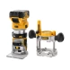  Вертикальный фрезер аккумуляторный DEWALT DCW604P2, 18 В, 25500 об/мин, 55 мм, с 2 АКБ 5 Ач и ЗУ, в кейсе TSTAK (DCW604P2-QW)
