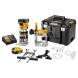  Вертикальный фрезер аккумуляторный DEWALT DCW604P2, 18 В, 25500 об/мин, 55 мм, с 2 АКБ 5 Ач и ЗУ, в кейсе TSTAK (DCW604P2-QW)