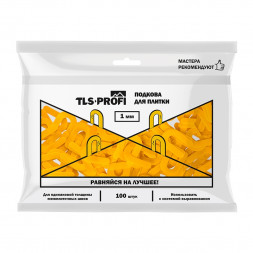 Подкова для плитки TLS-Profi 1 мм (100 шт.)