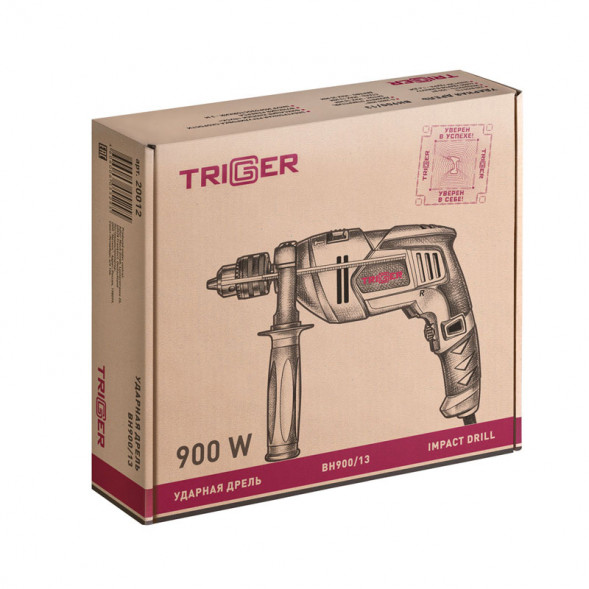 Дрель ударная сетевая Trigger 20012