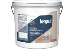 Клей для стеклообоев и стеклохолста Bergauf Deko fixer акриловый, 3 кг 