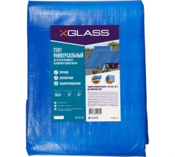 Тент полиэтиленовый Xglass 180, 3х6 м, 180 гр/м2 