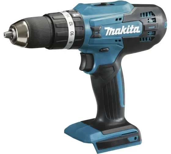Дрель-шуруповерт ударная аккумуляторная Makita HP488D002 G-серия, 18В, 13мм, 42/24Нм (2x1,5Ач, з/у) 