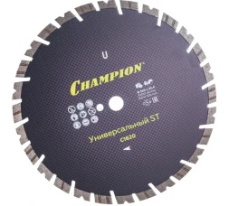 Диск алмазный универсальный CHAMPION C1620 ST Fast Gripper, 350х25,4х14 мм 