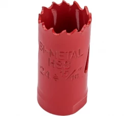 Коронка пильная биметаллическая 24 мм Elitech 1820.059700