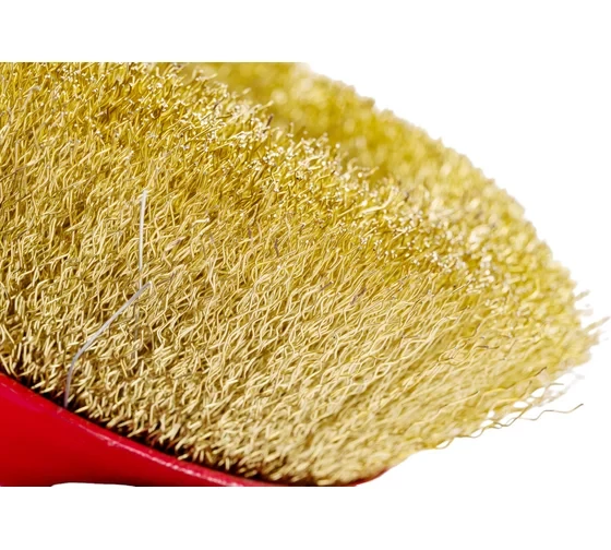 Щетка чашечная (150 мм; М14; латунированная волнистая 0.35 мм) для УШМ Elitech 1820.074200