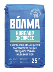 Наливной пол Волма Нивелир Экспресс самовыравн. быстродейств., 25 кг