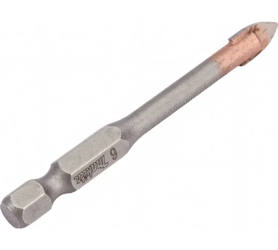 Сверло по стеклу для дрелей Makita D-15964, 1/4&amp;quot;, 6х65мм 
