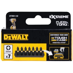 Биты DEWALT DT70811, PZ2, 25 мм, 7 шт.