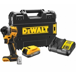 Шуруповерт аккумуляторный DEWALT DCF850E1T, 18 В, 206 Нм, 3800 уд/мин, с АКБ 1.7 Ач и ЗУ, в кейсе TSTAK