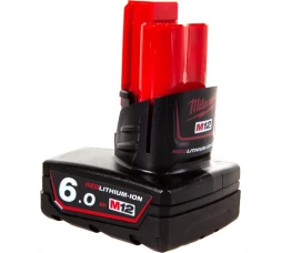 Аккумулятор M12 B6 (Li-Ion, 6 Ач) Milwaukee 