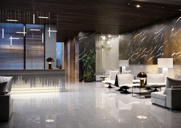 Керамогранит MARONA черный 80x80 см