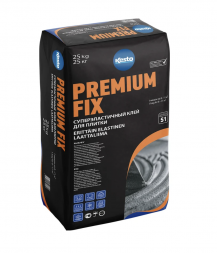Клей эластичный для плитки Kesto Premium Fix, 25 кг