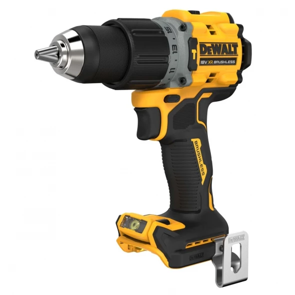 Дрель-шуруповерт ударная DEWALT DCD805NT, 18 В, 2000 об/мин, 34000 уд/мин, без АКБ и ЗУ, в кейсе TSTAK (DCD805NT-XJ)