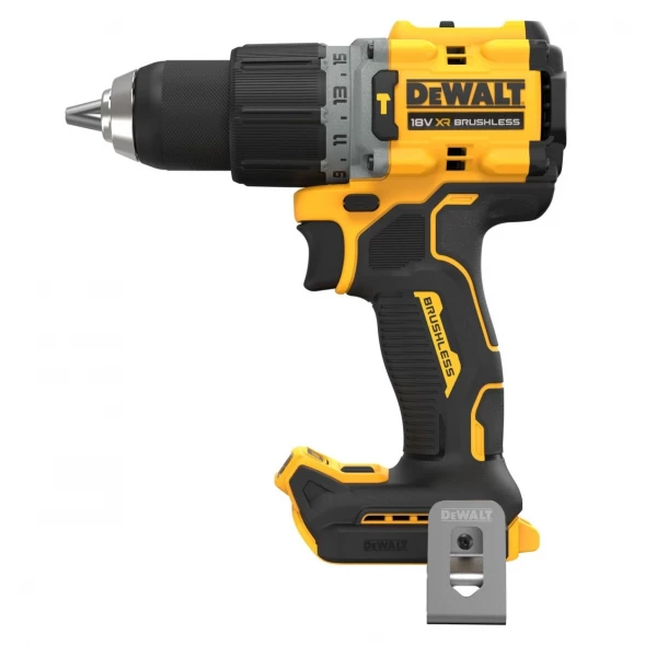 Дрель-шуруповерт ударная DEWALT DCD805NT, 18 В, 2000 об/мин, 34000 уд/мин, без АКБ и ЗУ, в кейсе TSTAK (DCD805NT-XJ)