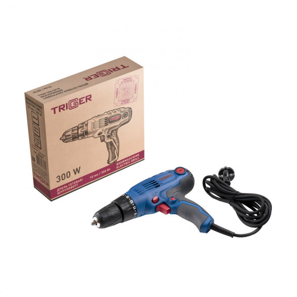 Дрель-шуруповерт сетевая Trigger 20401