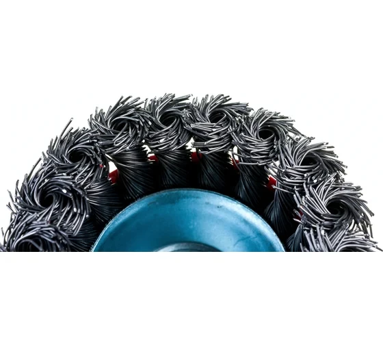 Щетка чашечная (75 мм; М14; витая 0.5 мм) для УШМ Elitech 1820.074400