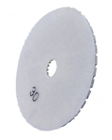 Алмазный круг 125 мм, P30, мокрое шлифование Elitech 1820.158800 