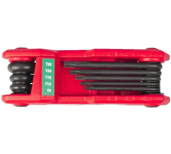 Набор из 8 складных Torx ключей Milwaukee T9-T40 