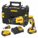 Ленточный шуруповерт аккумуляторный DEWALT DCF620P2K, 18 В, 30 Нм, 4400 об/мин, с 2 АКБ 5 Ач и ЗУ, в кейсе TSTAK (DCF620P2K-QW)