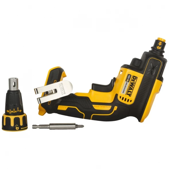 Ленточный шуруповерт аккумуляторный DEWALT DCF620P2K, 18 В, 30 Нм, 4400 об/мин, с 2 АКБ 5 Ач и ЗУ, в кейсе TSTAK (DCF620P2K-QW)