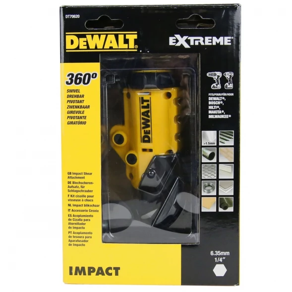 Насадка ножницы по металлу DEWALT DT70620