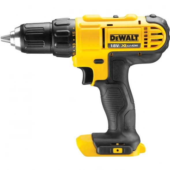 Дрель-шуруповерт аккумуляторная DEWALT DCD771D2, 18 В, 1500 об/мин, с 2 АКБ 2 Ач и ЗУ, в кейсе