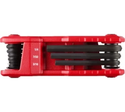 Набор из 9 складных HEX ключей Milwaukee дюймовых (5/64-1/4) 