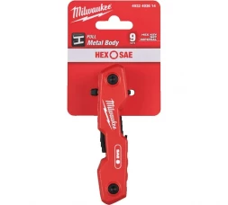 Набор из 9 складных HEX ключей Milwaukee дюймовых (5/64-1/4) 