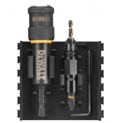 Набор пилотных сверл, зенкеров и бит DEWALT DT70779T, с механизмом быстрой смены, 24 шт, в кейсе (DT70779T-QZ)