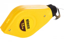 Шнур отбивочный Biber 43115 пластмассовый корпус 15м