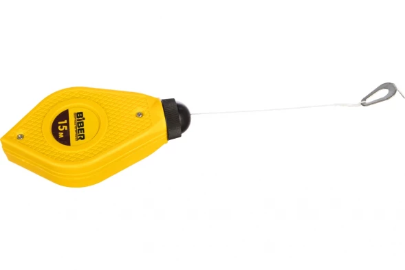 Шнур отбивочный Biber 43115 пластмассовый корпус 15м