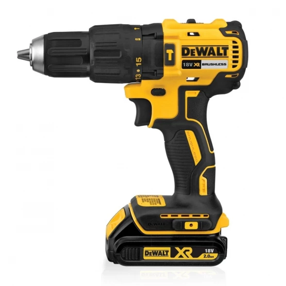 Дрель-шуруповерт ударная DEWALT DCD778D2T, 18 В, 1750 об/мин, 29750 уд/мин, с 2 АКБ 2 Ач и ЗУ, в кейсе TSTAK