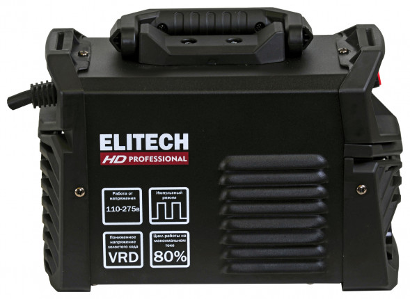 Инверторный сварочный аппарат Elitech HD WM 160 Pulse
