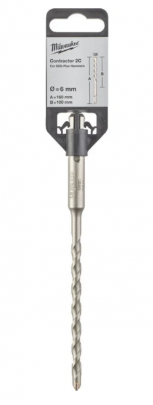 Бур SDS+ CONTRACTOR Milwaukee (6x160 мм) 