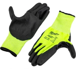 Сигнальные перчатки с уровнем сопротивления порезам 3 Milwaukee 10/XL