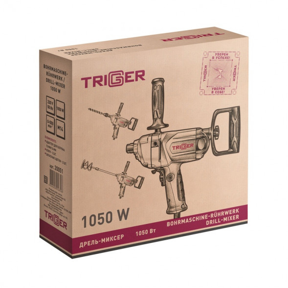 Дрель-миксер сетевой Trigger 20051