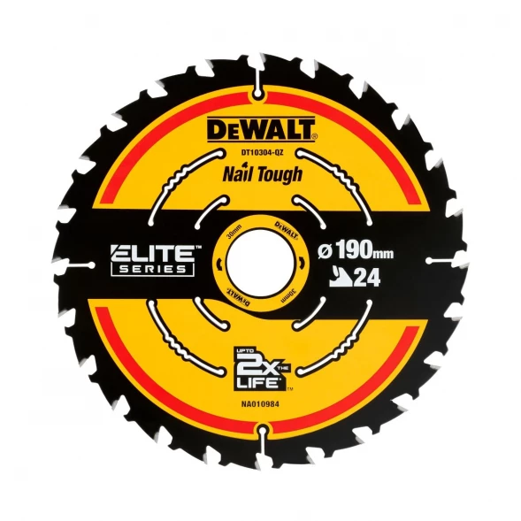 Пильный диск DEWALT EXTREME DT10304, 190/30 мм.