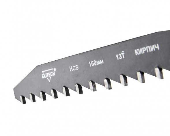 Полотно пильное для сабельной пилы HCS 215х25.4х1.6х13Т Elitech 1820.115700