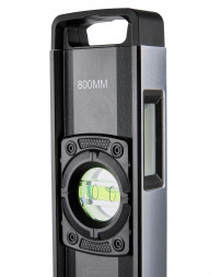 Уровень пузырьковый Elitech HD 320303, 80 см, 3 глазка 