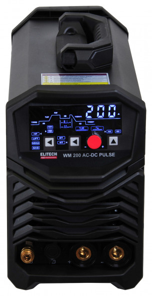 Инверторный сварочный аппарат Elitech HD WM 200 AC-DC Pulse