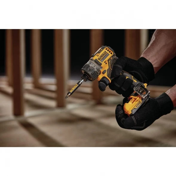  Шуруповерт аккумуляторный DEWALT DCF601N, 12 В, 8 Нм, без АКБ и ЗУ (DCF601N-XJ)
