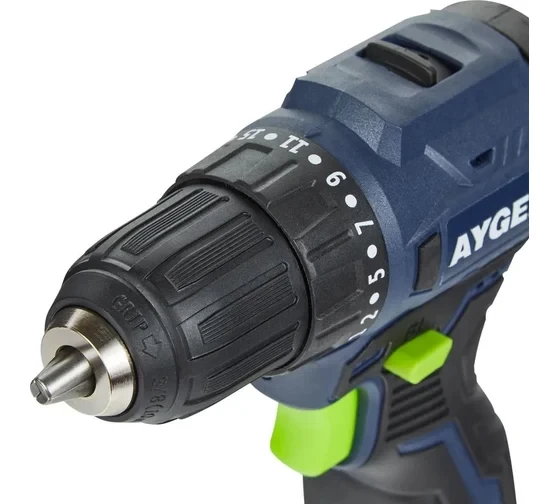 Дрель-шуруповерт аккумуляторная бесщеточный AYGER AP12BL