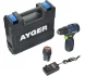 Дрель-шуруповерт аккумуляторная бесщеточный AYGER AP12BL
