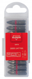 Бита PZ2, 25 мм, 10 шт Elitech 1820.147700 